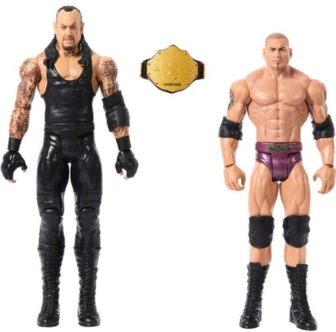 Mattel Collectible - WWE Championship Showdown Undertaker Vs Bautista 2-Pack (Large Item, Action Figure, Collectible)