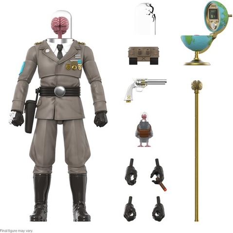 Super7 - The Worst Ultimates! Wave 3 - Cortex Commander (Large Item, Collectible, Figure, Action Figure)