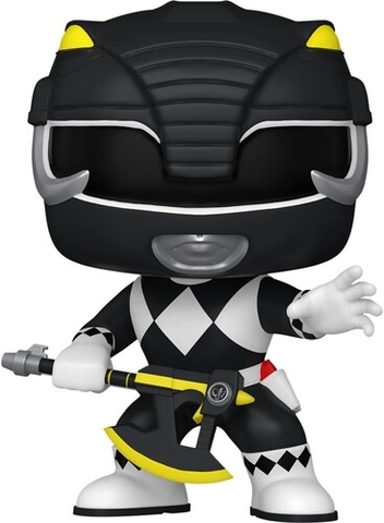 FUNKO POP! TELEVISION: Mighty Morphin Power Rangers 30th- Black Ranger (Vinyl Figure)