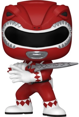 FUNKO POP! TELEVISION: Mighty Morphin Power Rangers 30th- Red Ranger (Vinyl Figure)