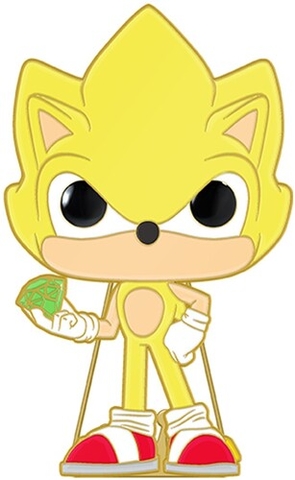 FUNKO POP! PINS SONIC: SUPER SONIC (Vinyl Figure, Pin)