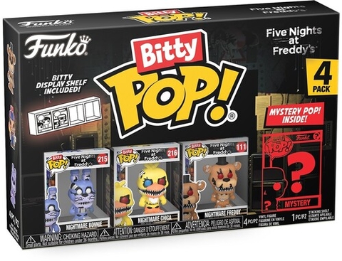 FUNKO BITTY POP!: Five Nights at Freddy's - Nightmare Bonnie 4PK (Vinyl Figure)