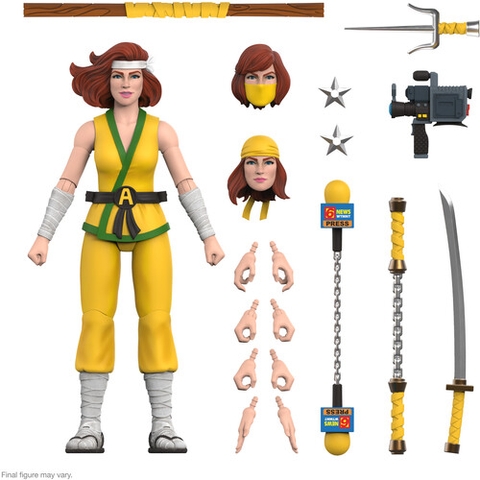 Super7 - TMNT ULTIMATES! Wave 10 - Ninja April (Large Item, Collectible, Figure, Action Figure)
