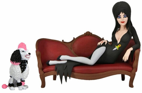 NECA - Elvira Toony Terrors: Elvira on Couch 6