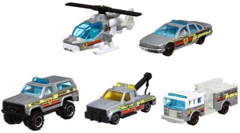 Mattel - Matchbox 70th Anniversary 5-Pack, styles in 5-pack will vary (Large Item, Toy Car)