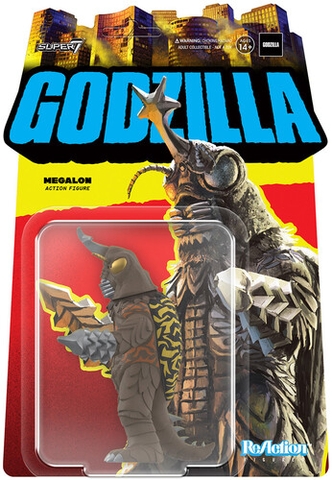 Super7 - Toho ReAction Wave 3 - Megalon (Collectible, Figure, Action Figure)