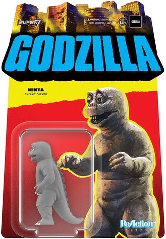 Super7 - Toho ReAction Wave 3 - Minya (Light Blue On Screen) (Collectible, Figure, Action Figure)