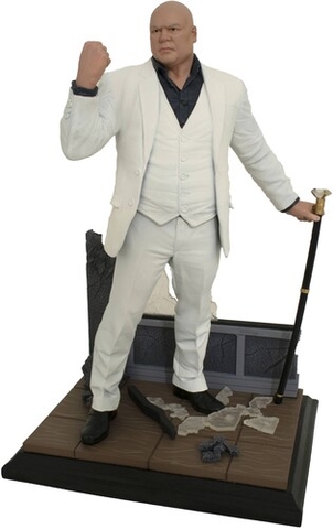 Diamond Select Toys Llc - Marvel Gallery Hawkeye Disney Plus Kingpin PVC Statue (Large Item, Vinyl Figure, Collectible)