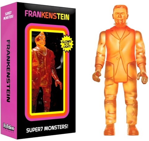 Super7 - Universal Monsters ReAction - Frankenstein (Luminators) (Collectible, Figure, Action Figure)