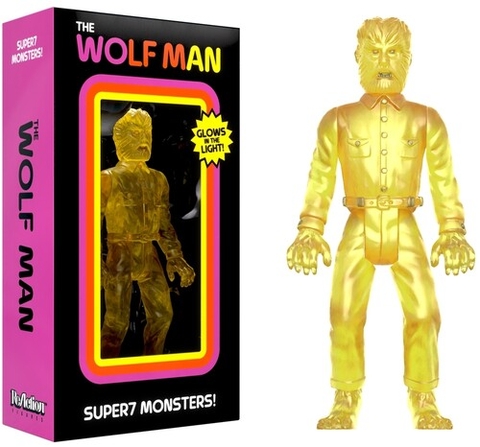 Super7 - Universal Monsters - ReAction - The Wolf Man (Luminators) (Collectible, Figure, Action Figure)