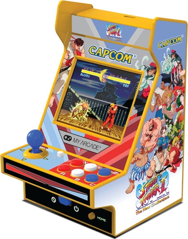 My Arcade DGUNL-4184 Super Street Fighter II Nano Player Portable Retro Arcade (2 GAMES IN 1)
