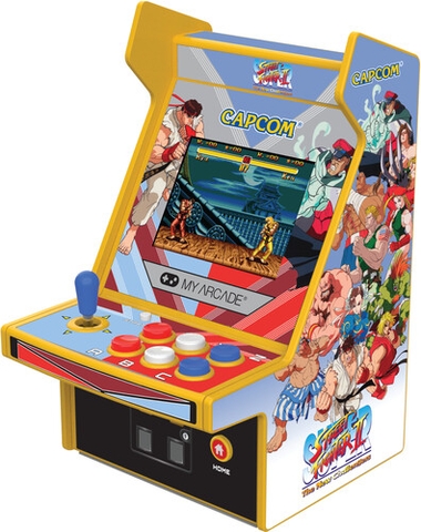 My Arcade DGUNL-4185 Super Street Fighter II - Micro Player Pro Portable Retro Arcade (2 GAMES IN 1)