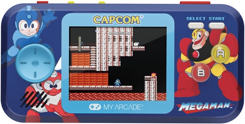 My Arcade DGUNL-4191 Mega Man Pocket Player Pro Handheld Portable Gaming System (6 GAMES IN 1)