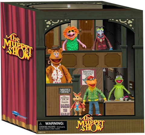 Diamond Select - The Muppets - Deluxe Backstage Action Figure Box Set (Large Item, Action Figure, Collectible)
