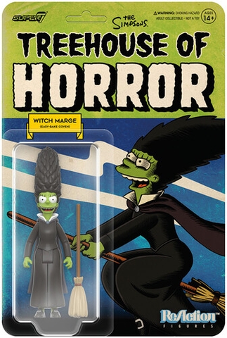 Super7 - The Simpsons - ReAction Wv4 - Witch Marge (Treehouse Of Horror V2) (Collectible, Figure, Action Figure)