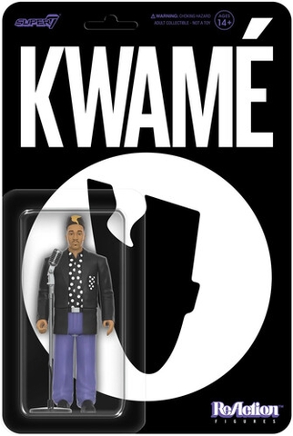 Super7 - Kwame - ReAction - Kwame (Black/White Polka Dot) (Collectible, Figure, Action Figure)