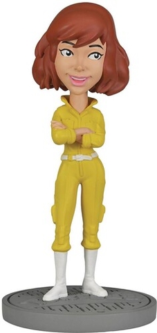 Neca - TMNT - Classic April Oneil Head Knocker Af (Action Figure, Collectible)