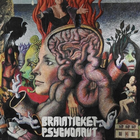 Psychonaut - Blue/ red Splatter