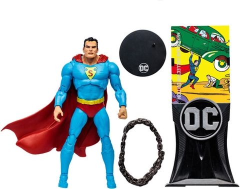 McFarlane - DC Multiverse - Superman (Action Comics #1) 7in Figure McFarlane Collector Edition (Large Item, Action Figure)