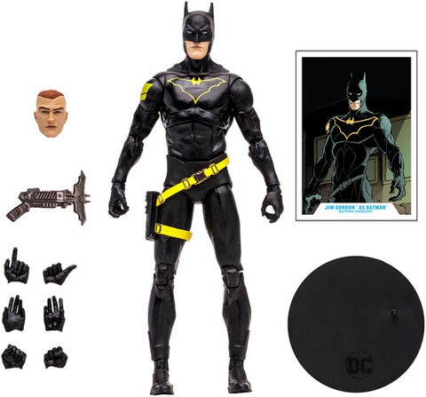 McFarlane - DC Multiverse Jim Gordon as Batman (Batman: Endgame) 7in Action Figure (Large Item, Action Figure)