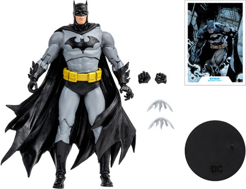McFarlane - DC Multiverse Batman (Hush) 7in Action Figure (Black & Grey) (Large Item, Action Figure)