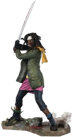 Diamond Select - The Walking Dead - Gallery Michonne PVC Statue (Large Item, Vinyl Figure, Collectible)