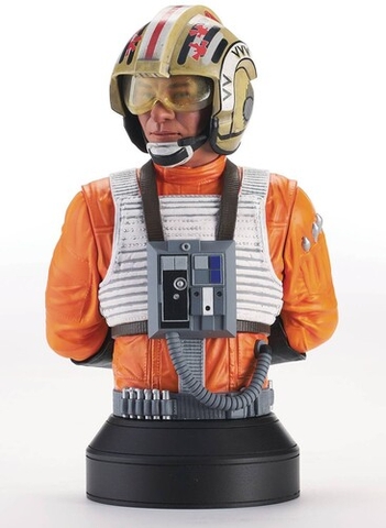 Diamond Select - Star Wars: A New Hope - Red Leader 1/6 Scale Bust (Large Item, Statue, Collectible)