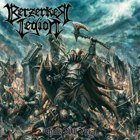 Berzerker Legion - Chaos Will Reign [Explicit Content] (Parental Advisory Explicit Lyrics, Colored Vinyl, Red, Black)