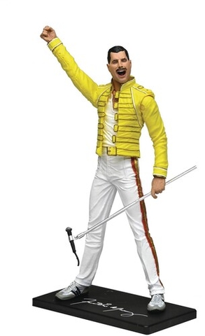 Neca - Freddie Mercury Yellow Jacket 7In Af (Large Item, Action Figure, Collectible)