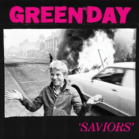 Green Day - Saviors (Indie Exclusive, Colored Vinyl, Pink, Black)