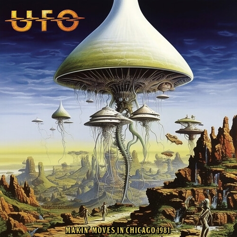 UFO - Makin' Moves In Chicago 1981 - Red (Colored Vinyl, Red)