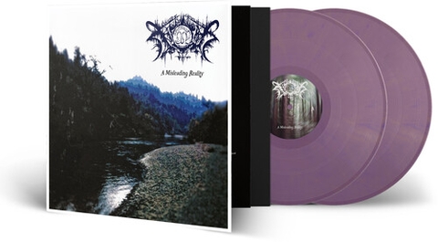 Xasthur - A Misleading Reality - Gold/ Purple Marble (Colored Vinyl, Gold, Purple, Gatefold LP Jacket)