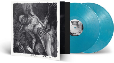 Xasthur - All Reflections Drained - Silver/ Blue Marble (Colored Vinyl, Silver, Blue, Gatefold LP Jacket)