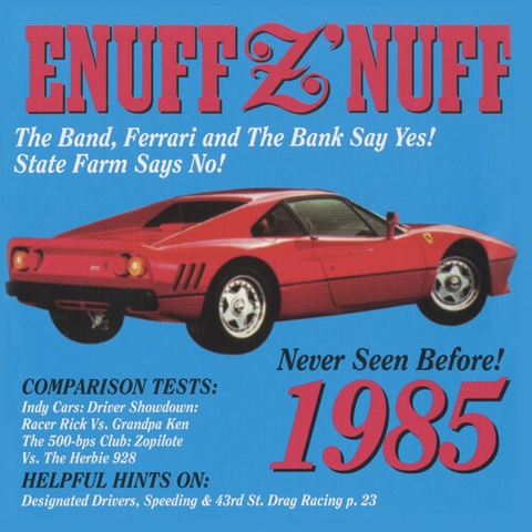 Enuff Z'nuff - 1985 (Colored Vinyl, Blue, Red, Reissue)