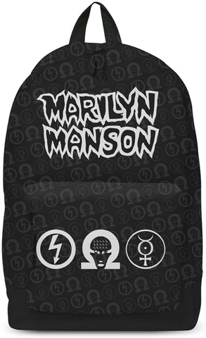 MARILYN MANSON BACKPACK - LOGO (ROCKSAX)