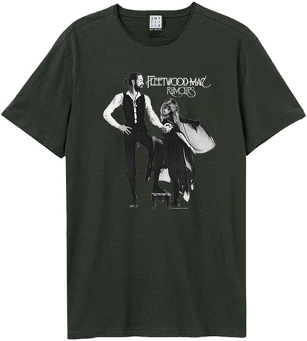 FLEETWOOD MAC RUMOURS AMPLIFIED VINTAGE CHARCOAL XX LARGE T SHIRT