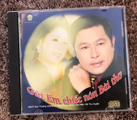 ĐĨA CD GỬI EM CHIẾC NÓN BÀI THƠ