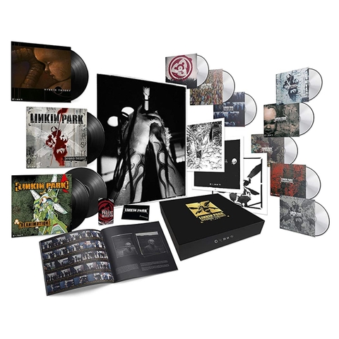 Box Set Linkin Park Hybrid Theory 20th Anniversary Super Deluxe 3LP, 5CD, 3DVD & Book