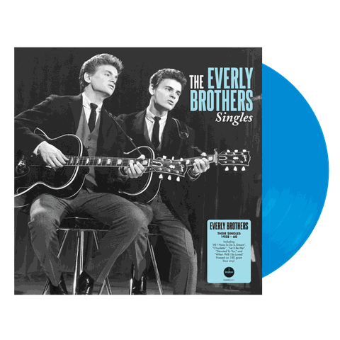 vinyl EVERLY BROTHERS - SINGLES (HEAVYWEIGHT BLUE VINYL)