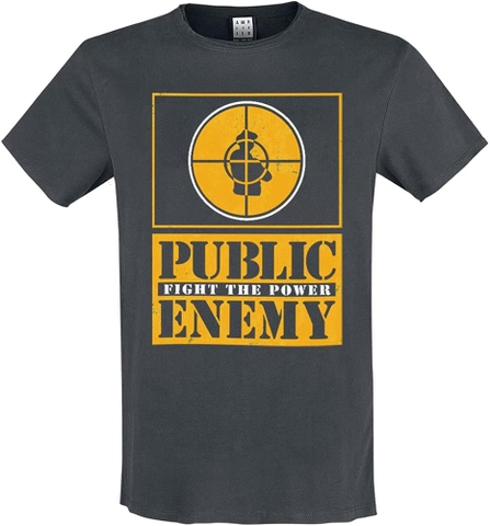 PUBLIC ENEMY - YELLOW FIGHT THE POWER AMPLIFIED X LARGE VINTAGE C