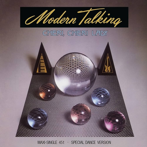 MODERN TALKING - CHERI, CHERI LADY (180G/RED & WHITE MARBLED VINYL)