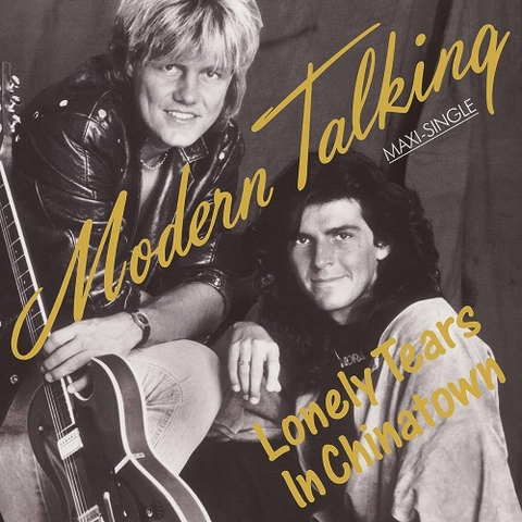 MODERN TALKING - LONELY TEARS IN CHINATOWN (YELLOW & ORANGE MARBLED VINYL/180G)