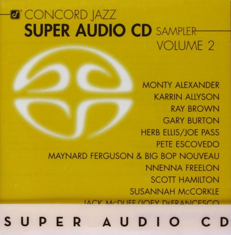 Concord Jazz Super Audio CD Sampler Volume 2 SACD