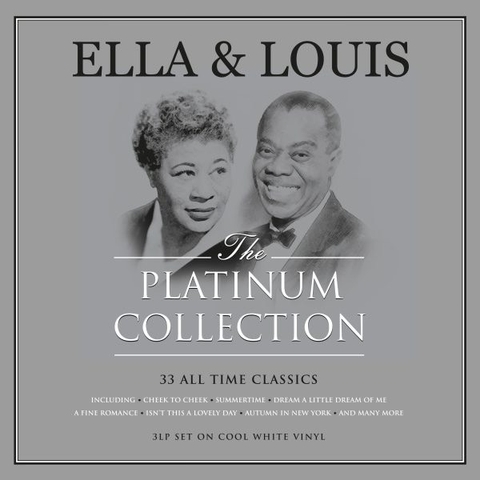 vinyl ELLA. FITZGERALD & LOUIS ARMSTRONG - PLATINUM COLLECTION (WHITE VINYL/3LP)