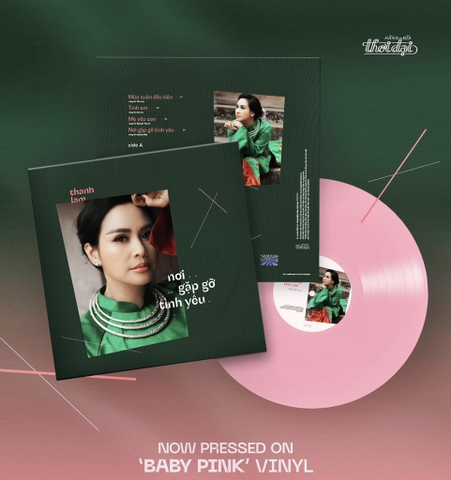 Thanh Lam  - Nơi Gặp gỡ tình yêu ( pink vinyl)