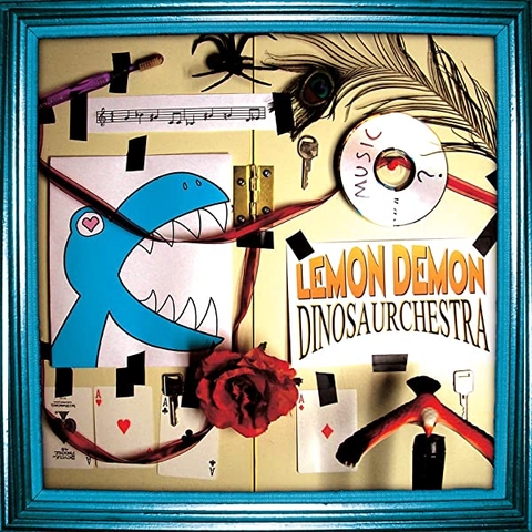 vinyl LEMON DEMON - DINOSAURCHESTRA (DELUXE GREEN & BLUE VINYL/2LP)