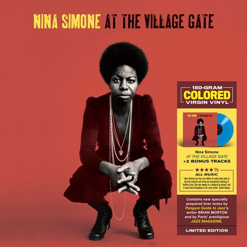 Đĩa LP Nina Simone – At The Village Gate (BLUE VINYL)