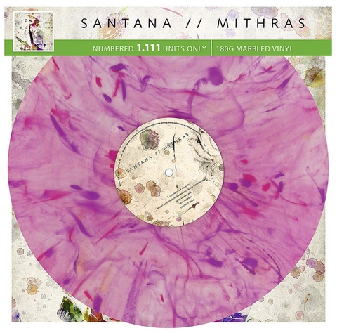 đĩa than Santana – Mithras ( Limited Edition, Numbered, 180g Lilac Marbled )