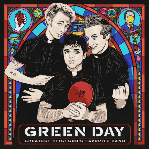 Đĩa LP Green Day -  Greatest Hits: God's Favorite Band (2 LP)