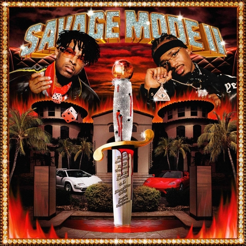 21 SAVAGE; METRO BOOMIN - SAVAGE MODE II (140G/RED VINYL)